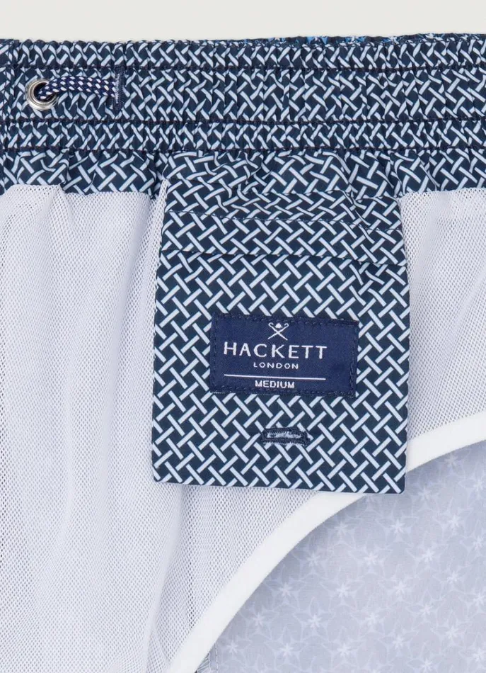 Men Swimwear Hackett London Floral Swim Shorts Navy