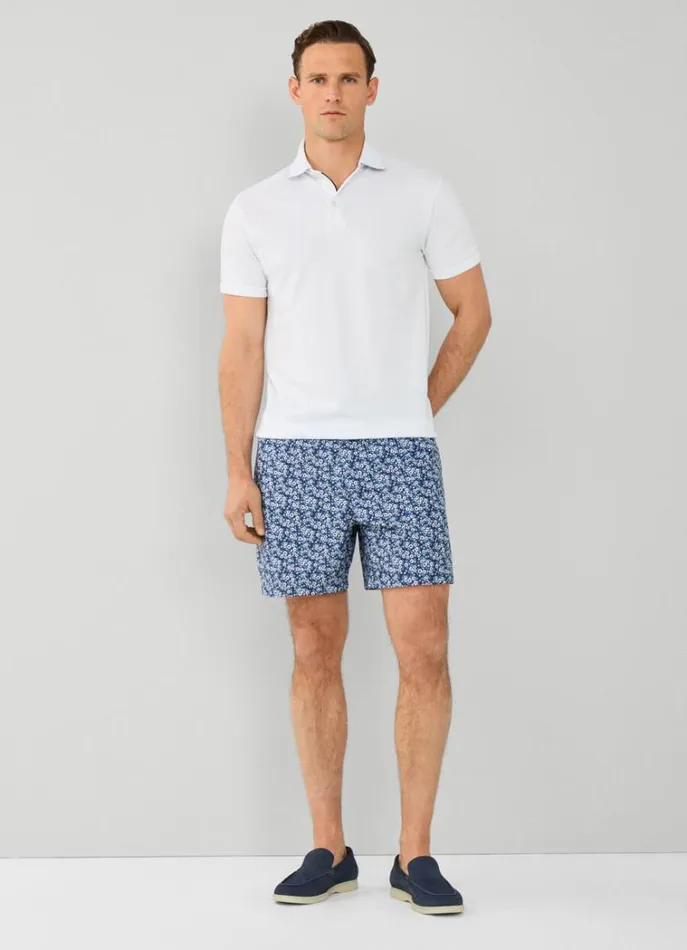 Men Swimwear Hackett London Mini Floral Swim Shorts Navy
