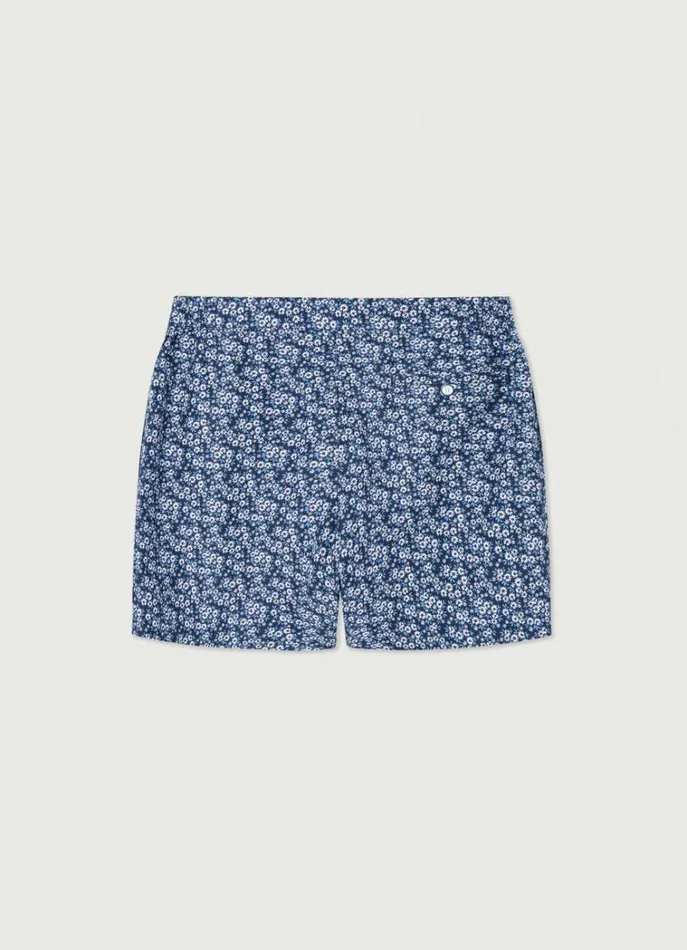 Men Swimwear Hackett London Mini Floral Swim Shorts Navy
