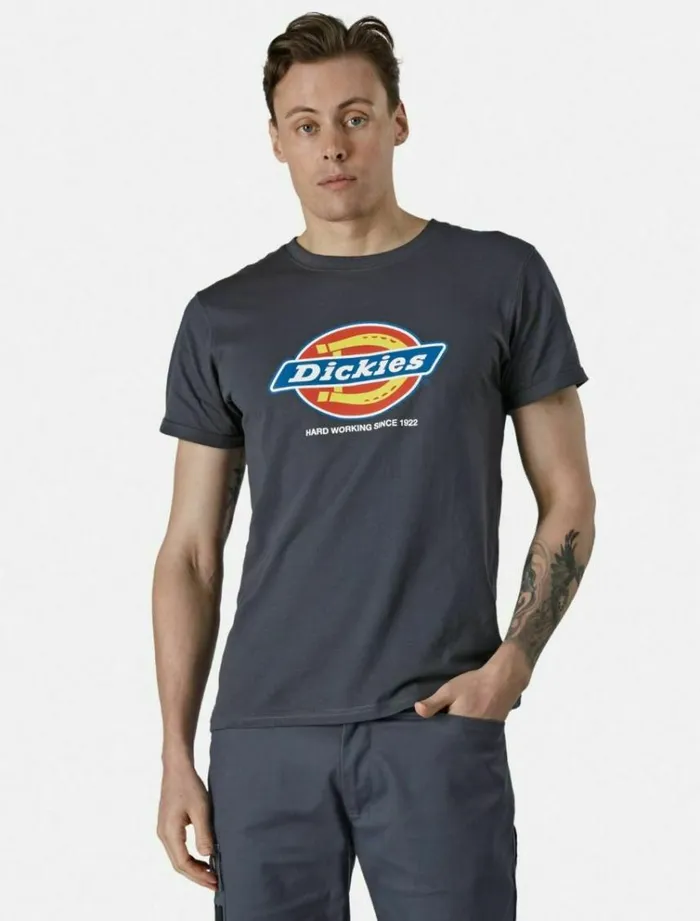 Men TShirts Dickies Denison TShirt Grey