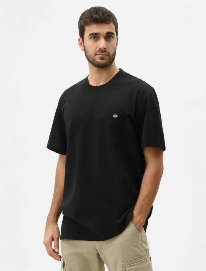 Men TShirts Dickies Porterdale TShirt Black