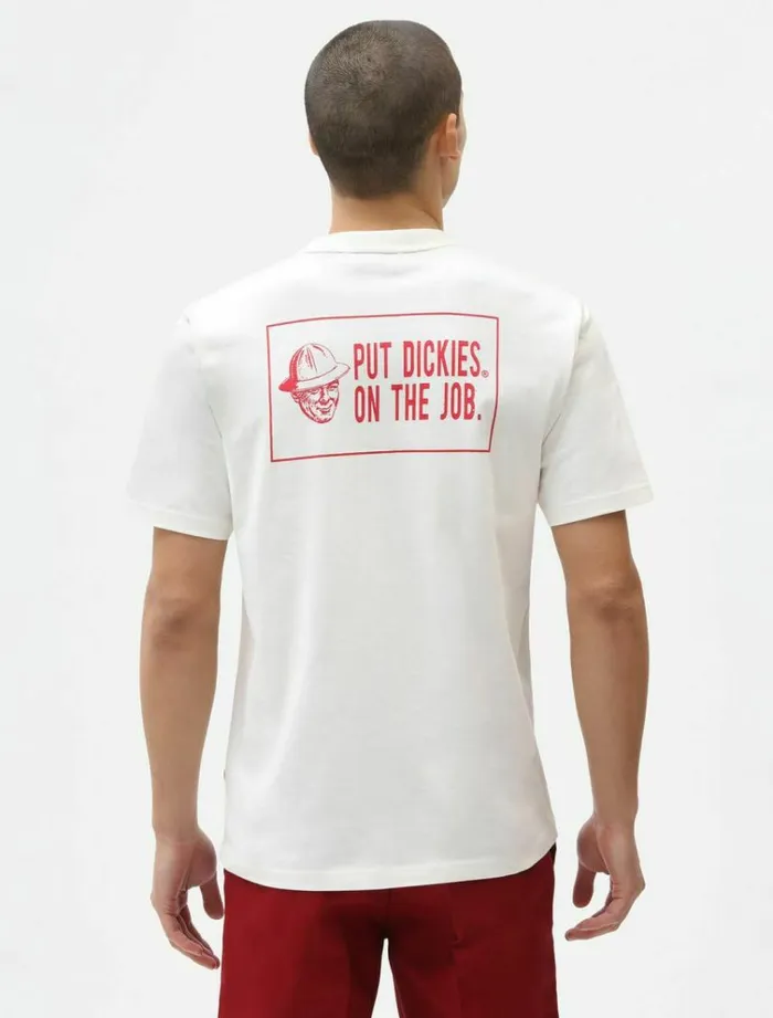 Men TShirts Dickies Storden Short Sleeve TShirt Ecru