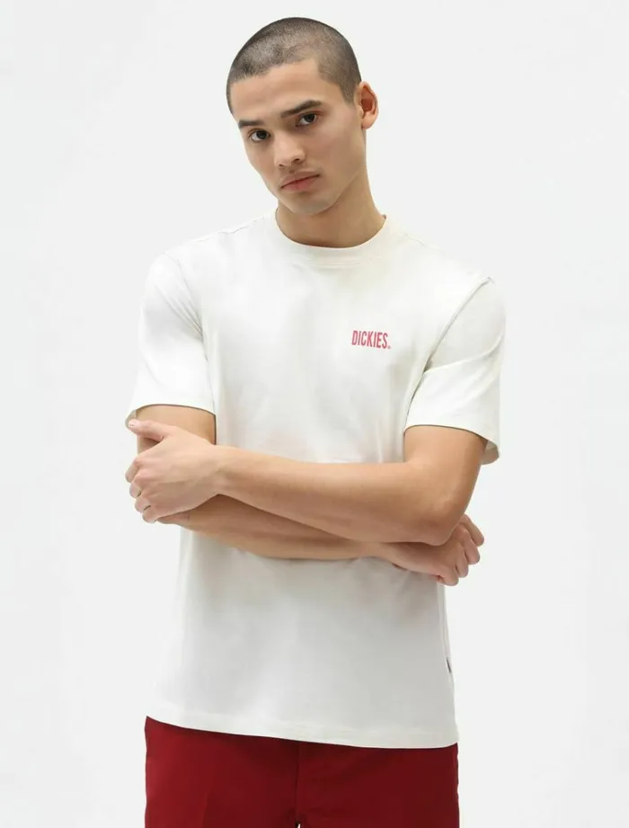 Men TShirts Dickies Storden Short Sleeve TShirt Ecru