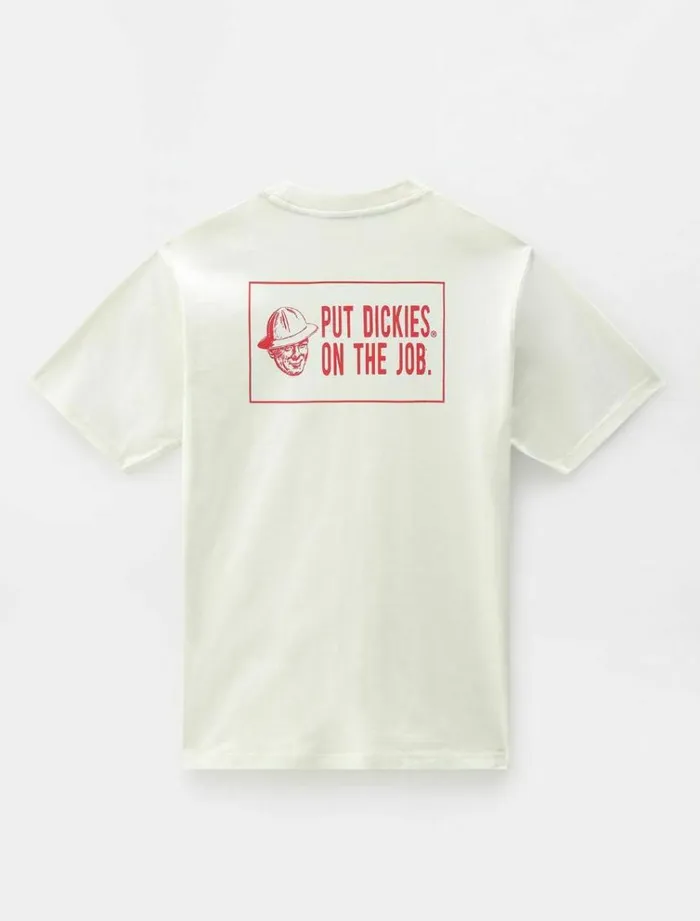 Men TShirts Dickies Storden Short Sleeve TShirt Ecru