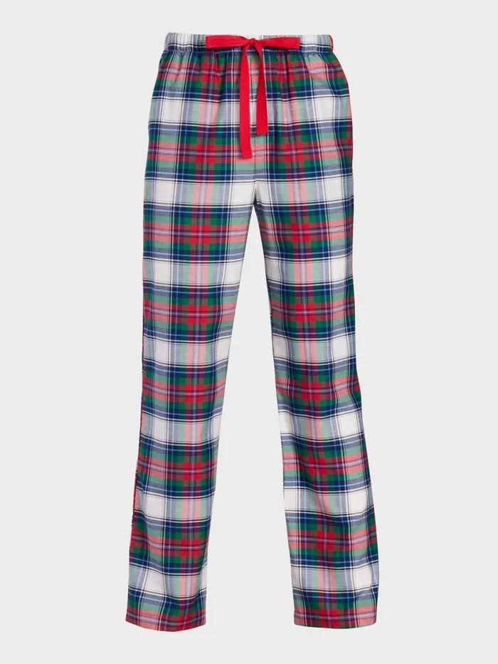 Men Tartan Classic Pant Multi Peter Alexander Pants