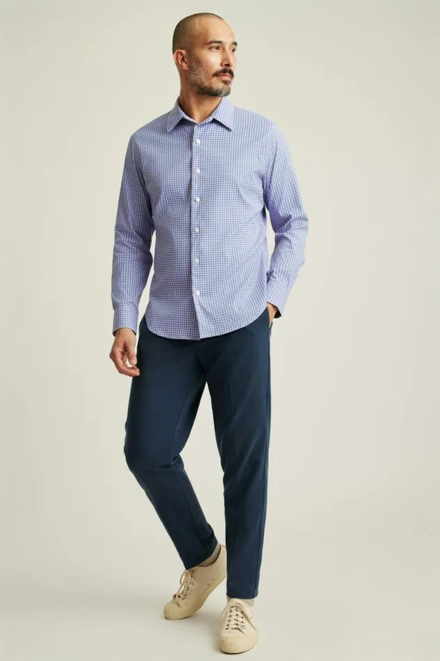 Men Tech Button Down Shirt Blue Rose Mini Gingham Bonobos Business Casual Shirts Men Tech Button Down Shirt Blue Rose Mini Gingham Bonobos Business Casual Shirts