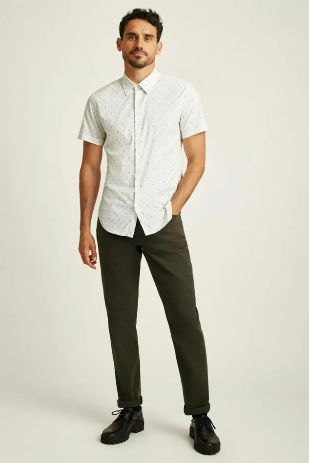 Men Tech Short Sleeve Shirt Blue Lilac Daisy Stamp Bonobos Short Sleeve Shirts Men Tech Short Sleeve Shirt Blue Lilac Daisy Stamp Bonobos Short Sleeve Shirts