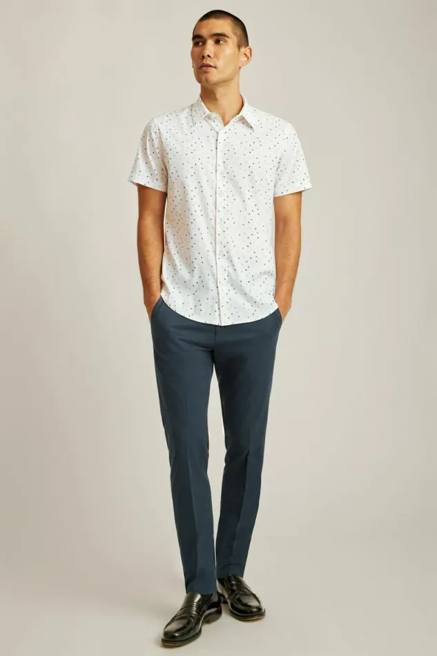 Men Tech Short Sleeve Shirt White Winter Wonderland Bonobos Short Sleeve Shirts Men Tech Short Sleeve Shirt White Winter Wonderland Bonobos Short Sleeve Shirts