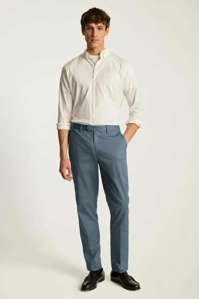 Men Tech Trouser Deep Blue Sea Bonobos Chinos