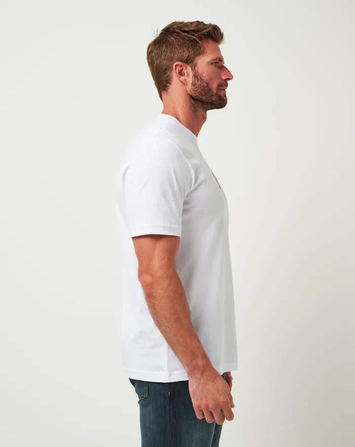 Men Tees TravisMathew BOSTON RED SOX IN THE DUGOUT TEE White