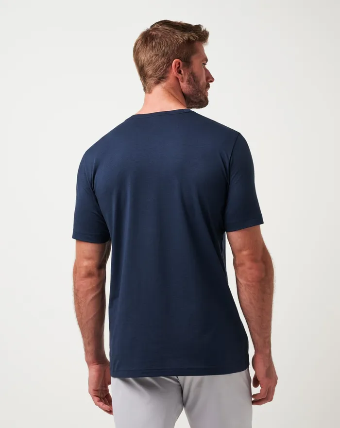 Men Tees TravisMathew HEATER TEE Total Eclipse