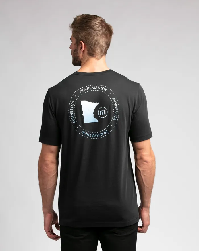 Men Tees TravisMathew UFF DA 20 TEE Black