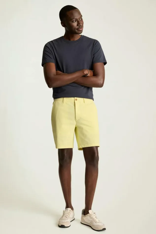 Men The Chino Short 20 Butter Yellow Bonobos Chino Shorts