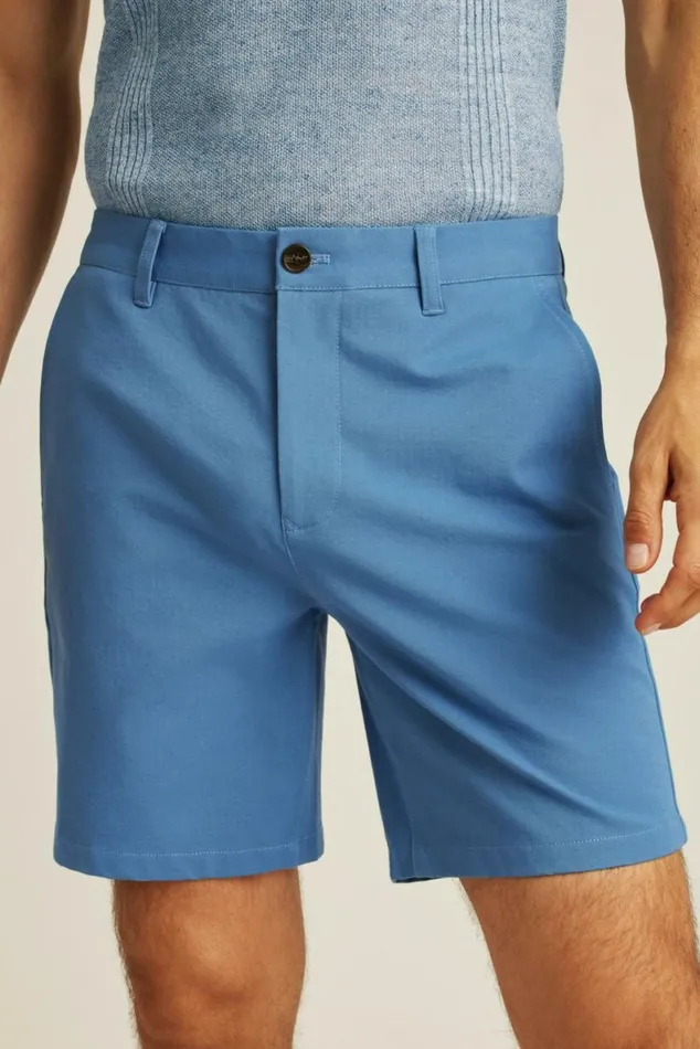 Men The Chino Short 20 Cool Blue Bonobos Chino Shorts