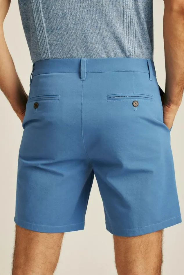 Men The Chino Short 20 Cool Blue Bonobos Chino Shorts