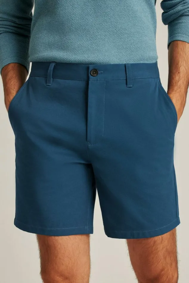 Men The Chino Short 20 Navy Peony Bonobos Chino Shorts