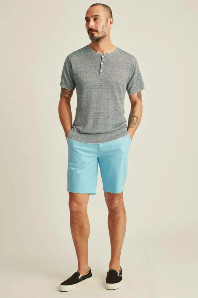 Men The Chino Short 20 Sky Blue Bonobos Chino Shorts