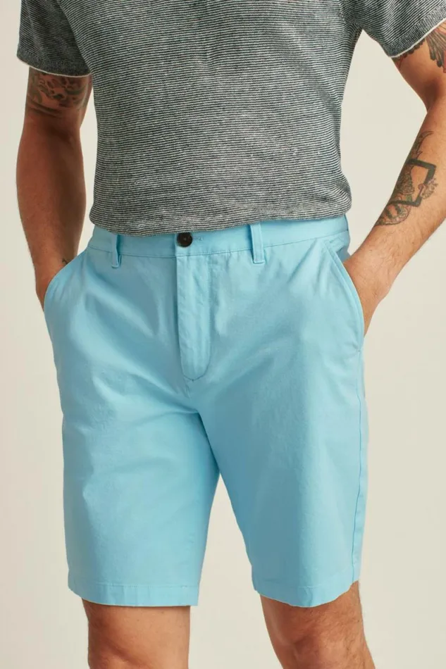 Men The Chino Short 20 Sky Blue Bonobos Chino Shorts