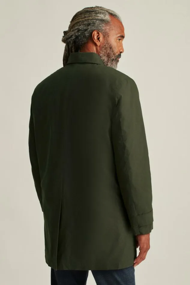 Men The Lined Mac Jacket Olive Bonobos Jackets and Coats