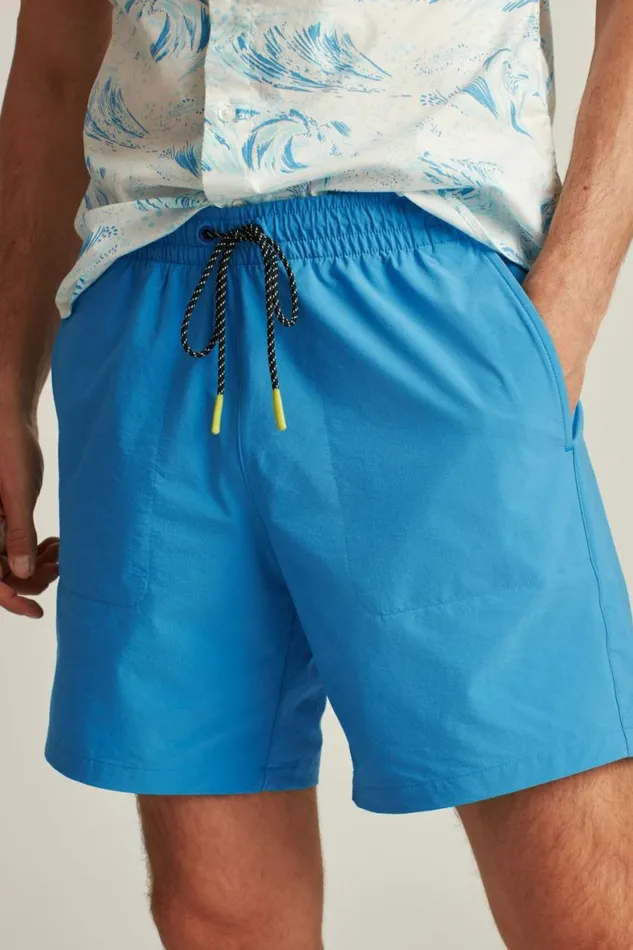 Men The Rec Short Mediterranean Blue Bonobos Casual Shorts