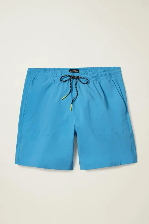 Men The Rec Short Mediterranean Blue Bonobos Casual Shorts