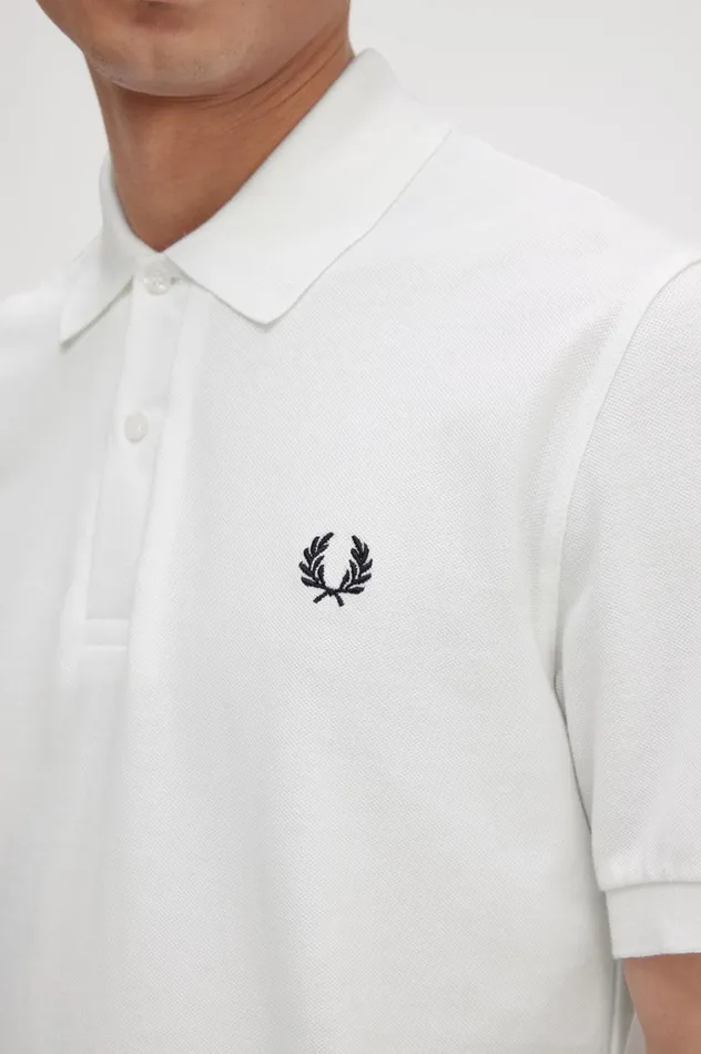 Men The ShirtM3 Whitenavy Fred Perry Polo Shirts