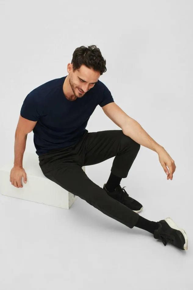 Men The Wfhq Pant Jet Black Bonobos Joggers and Athleisure