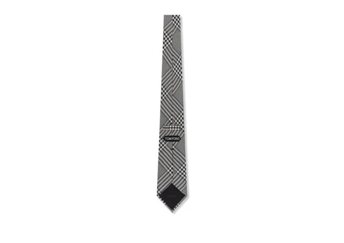 Men Ties and Bow Ties Tom Ford Prince Of Wales Tie Multi Black