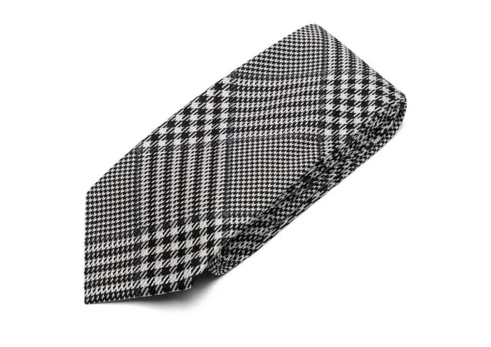 Men Ties and Bow Ties Tom Ford Prince Of Wales Tie Multi Black
