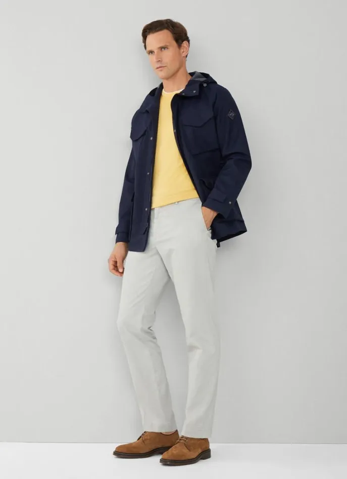 Men Trousers and Chinos Hackett London Classic Fit Sanderson Chinos Cement