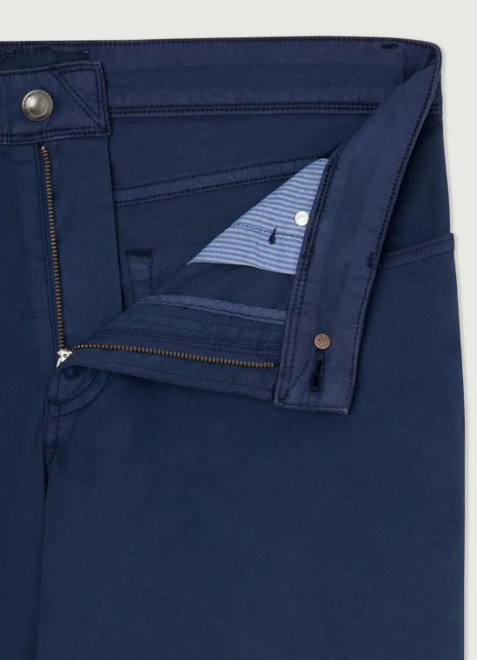 Men Trousers and Chinos Hackett London Regular Trinity Fit Trousers Navy Blazer
