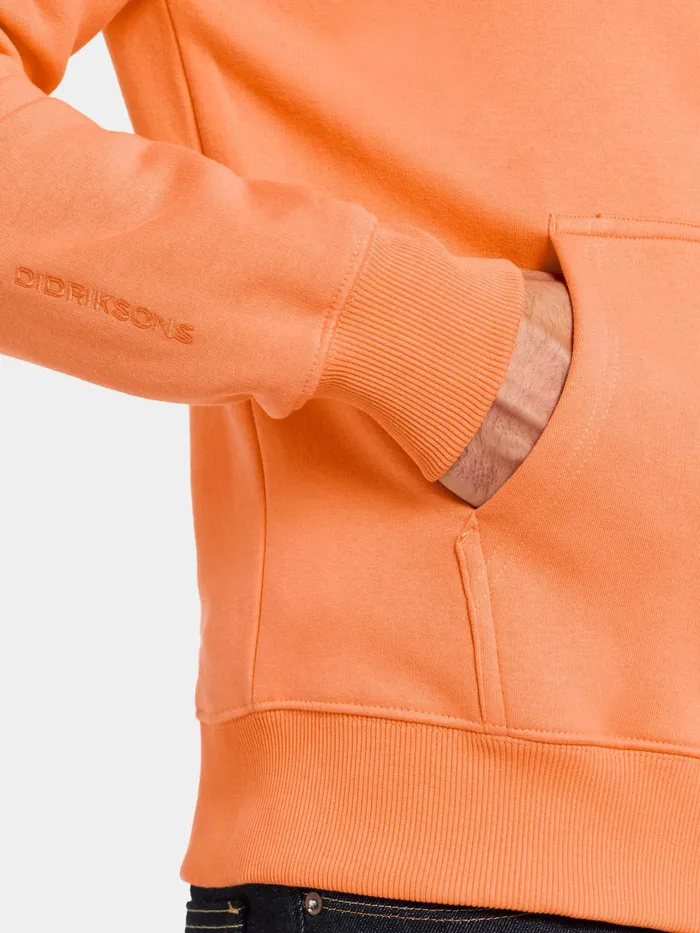 Men Ven FullZip Cantaloupe Didriksons Hoodies and Sweatshirts