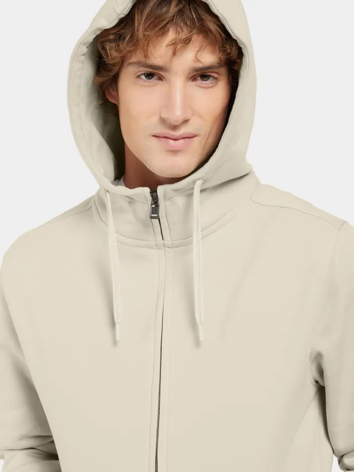 Men Ven FullZip Light Beige Didriksons Hoodies and Sweatshirts