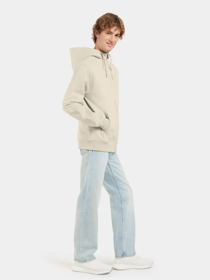 Men Ven FullZip Light Beige Didriksons Hoodies and Sweatshirts