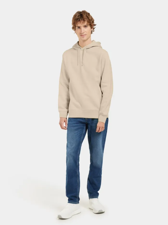Men Ven Hoodie Light Beige Didriksons Hoodies and Sweatshirts