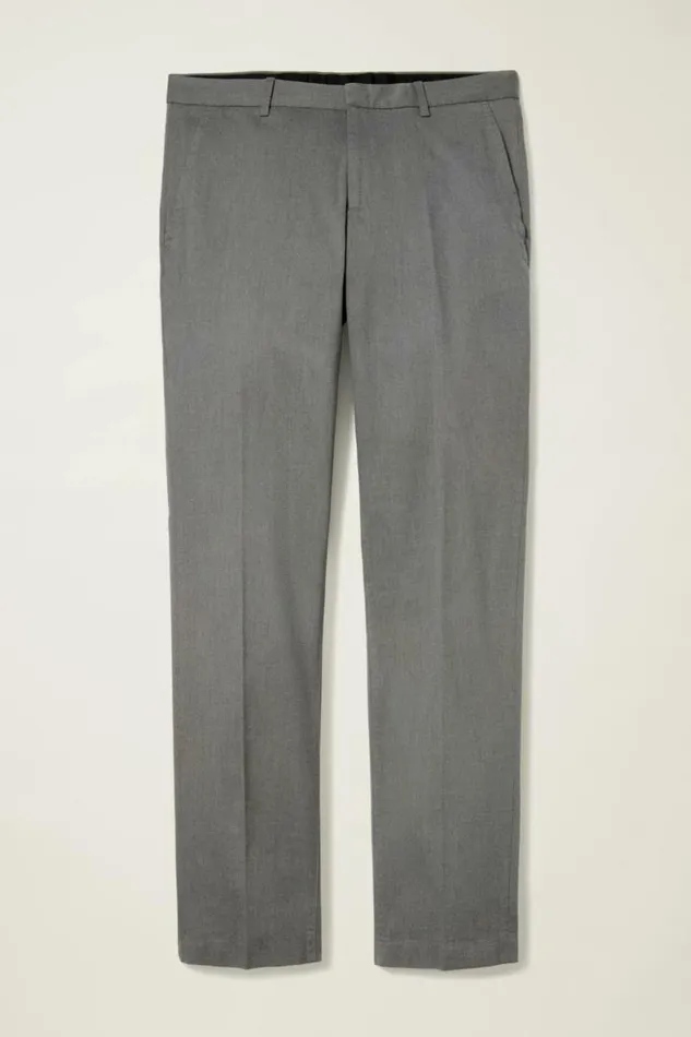 Men Weekday Warrior Dress Pants Friday Grey Yarn Dye Bonobos Dress Pants