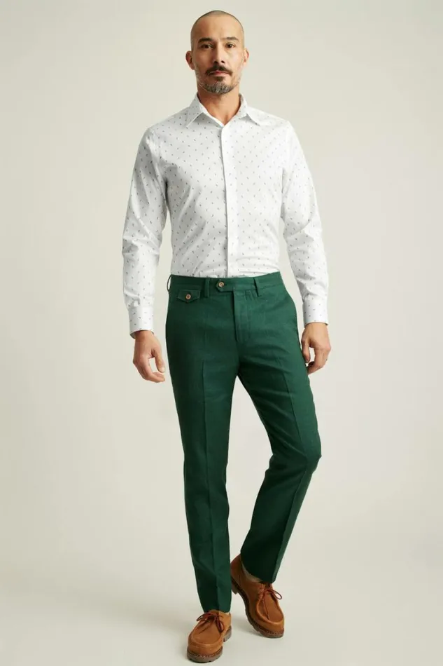 Men Weekday Warrior Dress Shirt Olive Branch Bonobos Business Casual Shirts