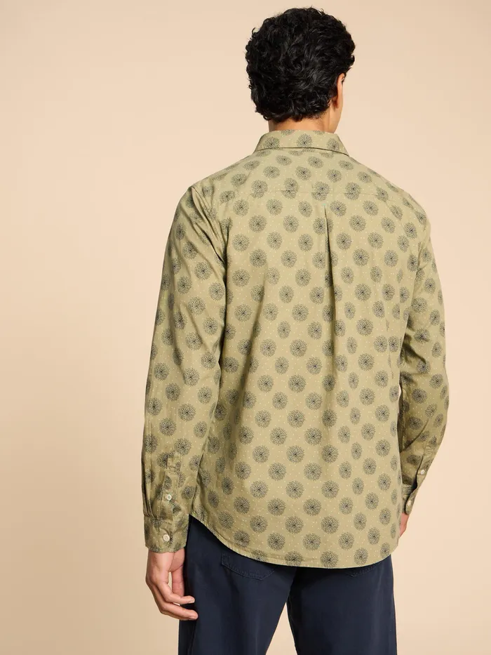 Men White Stuff Clothing Daisy Floral Printed Shirt Men White Stuff Clothing Daisy Floral Printed Shirt