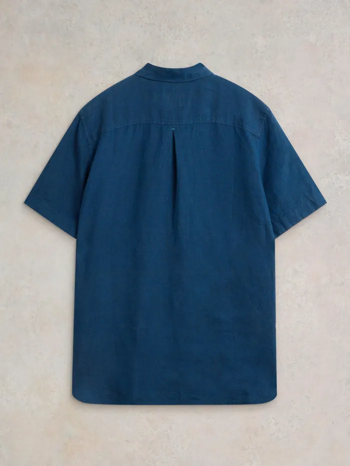 Men White Stuff Clothing Pembroke SS Linen Shirt