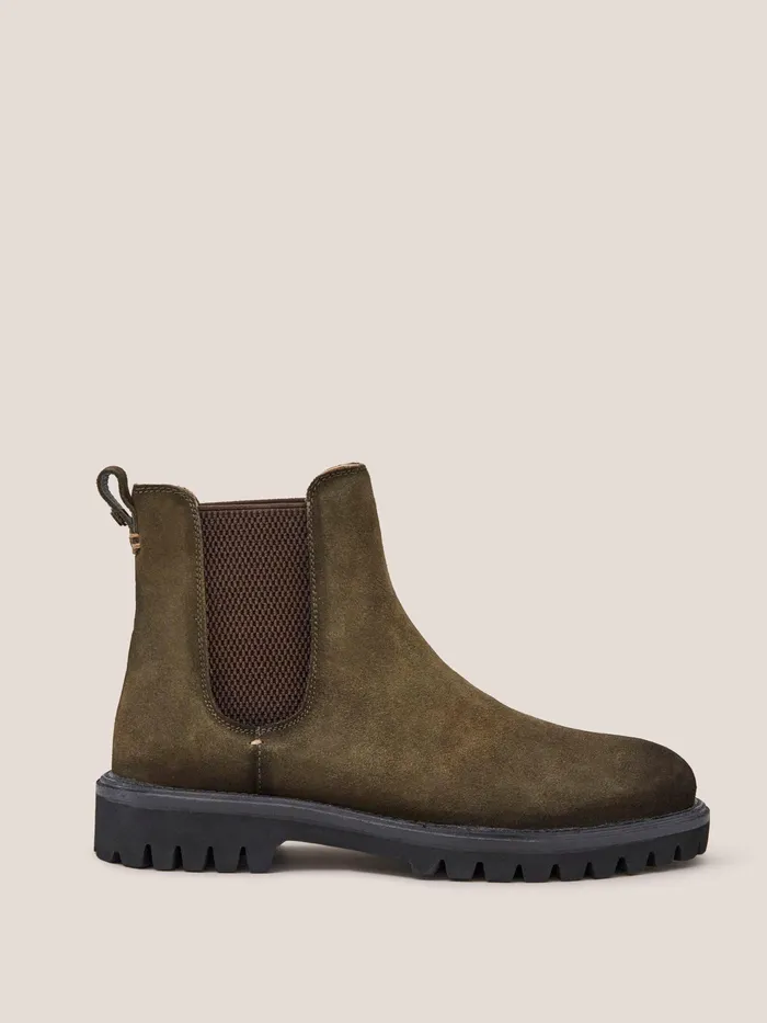 Men White Stuff Footwear Chunky Suede Chelsea Boot Men White Stuff Footwear Chunky Suede Chelsea Boot
