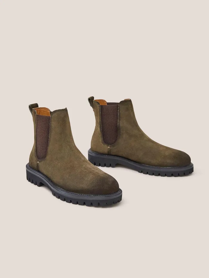 Men White Stuff Footwear Chunky Suede Chelsea Boot Men White Stuff Footwear Chunky Suede Chelsea Boot