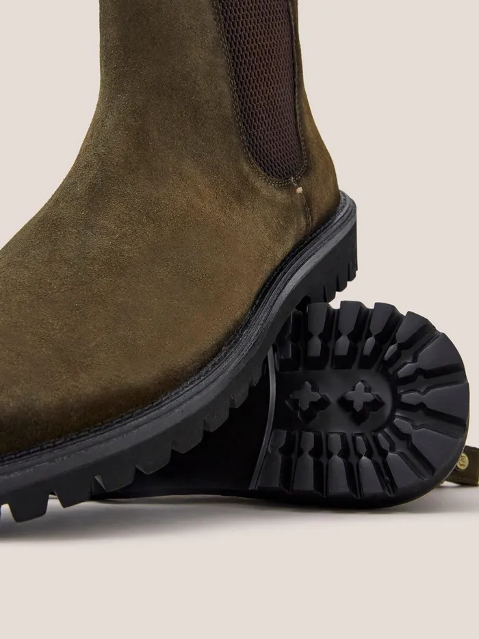 Men White Stuff Footwear Chunky Suede Chelsea Boot Men White Stuff Footwear Chunky Suede Chelsea Boot