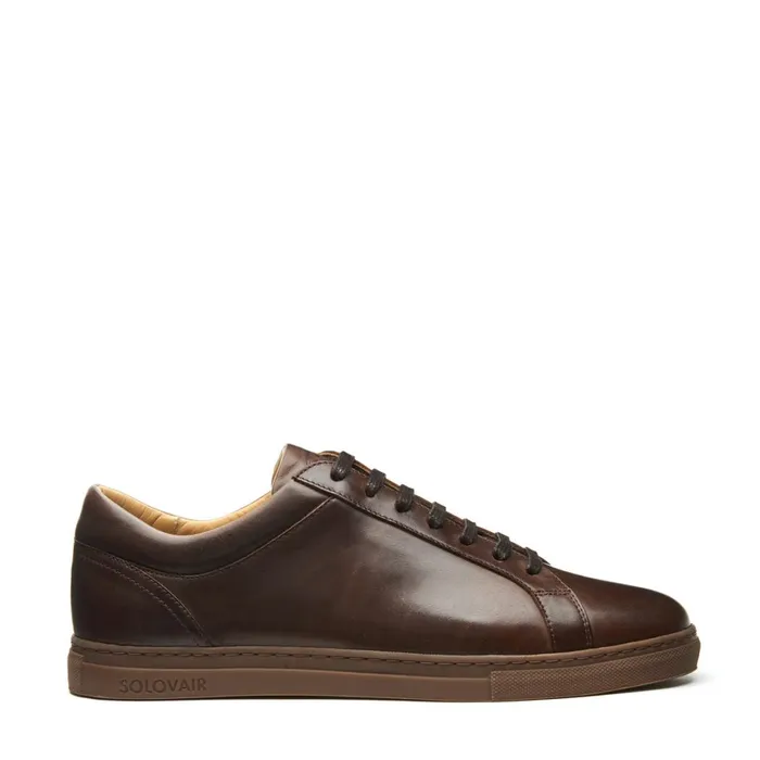 MenWomen Solovair Sneakers Gaucho Crazy Horse Sneaker 070