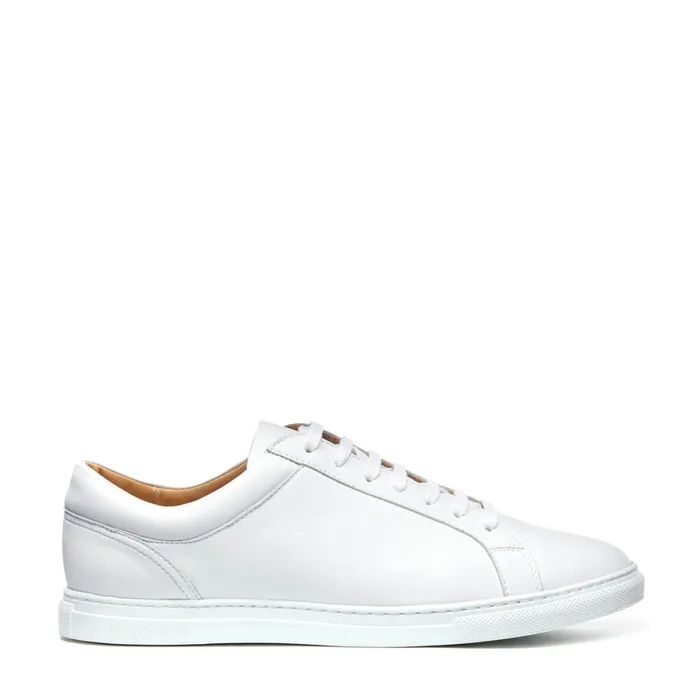 MenWomen Solovair Sneakers White Calf Sneaker 070