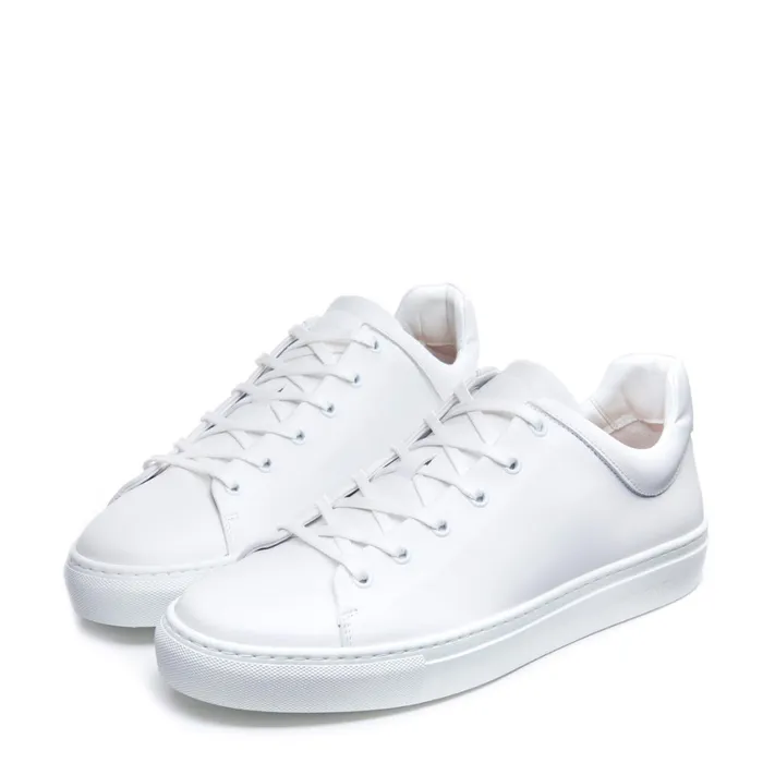 MenWomen Solovair Sneakers White Calf Sneaker
