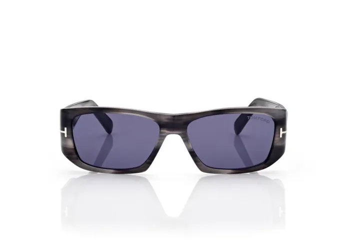 MenWomen SUNGLASSES Tom Ford Andres Sunglasses Grey