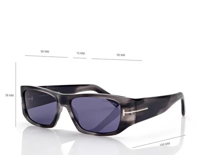 MenWomen SUNGLASSES Tom Ford Andres Sunglasses Grey MenWomen SUNGLASSES Tom Ford Andres Sunglasses Grey
