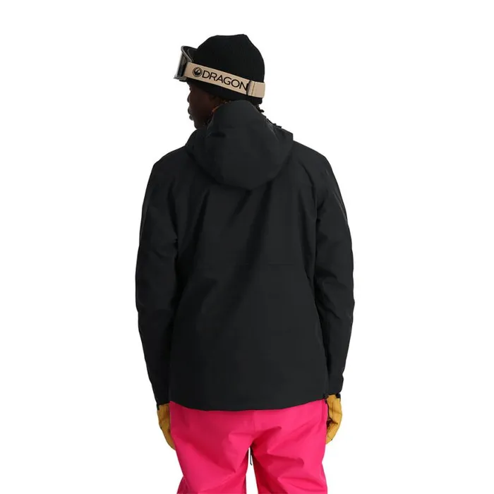 Mens All Out Black Spyder Insulated