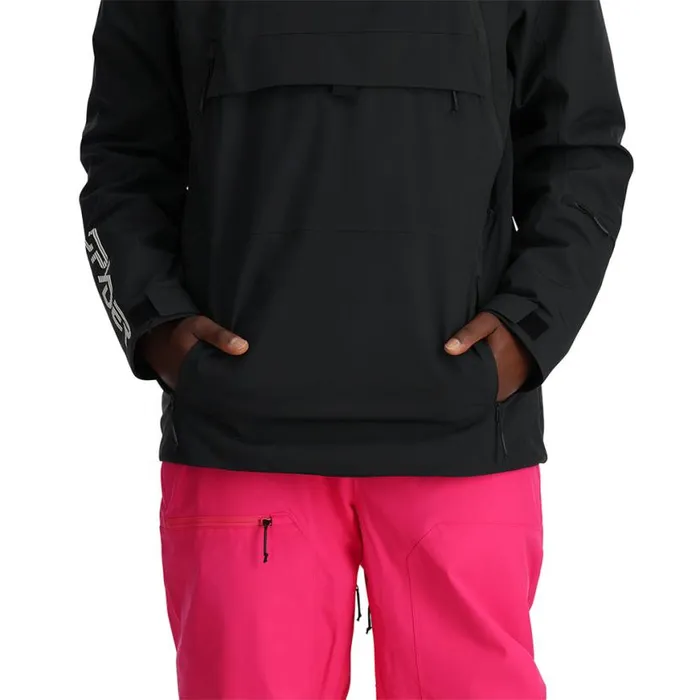 Mens All Out Black Spyder Insulated