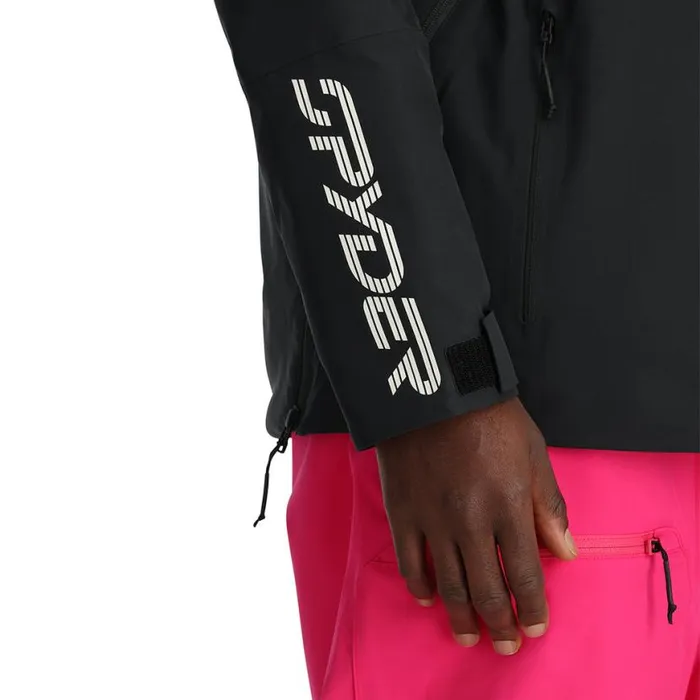 Mens All Out Black Spyder Insulated